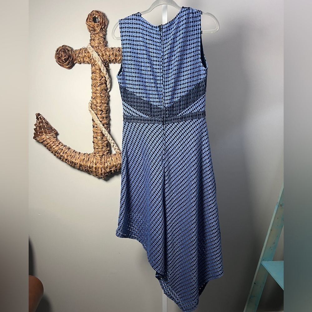 BCBG MAX AZRIA Tracie Asymmetrical Lace Dress - Picture 6 of 7